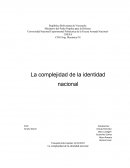 Complejidad de la identidad nacional