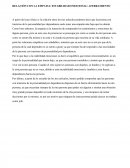 RELACIÓN CON LA EMPATIA/ ESTABILIDAD EMOCIONAL/ AFERRAMIENTO