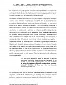 LA ETICA DE LA LIBERACION DE ENRIQUE DUSSEL