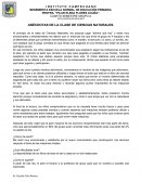 ANÉCDOTAS DE LA CLASE DE CIENCIAS NATURALES