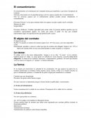 El objeto del contrato. El consentimiento