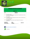 PLANEACION: ANALISIS DE NECESIDADES TOCHE S.A.