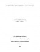 Ejemplo de la Sintesis sobre procesos adimistrativos