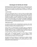 Estrategias de distribucion