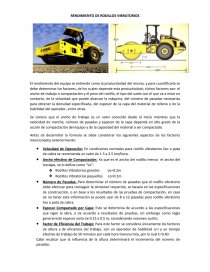 RENDIMIENTO DE RODILLOS VIBRATORIOS. Página 1