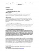 La seguridad industrial en empresas dedicadas al rubro de la carpintería