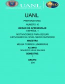 MOTIVACIONES PARA SEGUIR ESTUDIANDO EL NIVEL MEDIO SUPERIOR