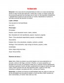 No digas nada Lugar y tiempo: Una escuela de nivel bachillerato