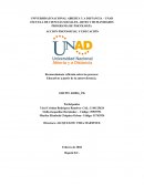 Actividad colaborativa acción psicosocial