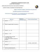 Productos notables y factorización de polinomios Actividad de aplicación (Factorizaciones)