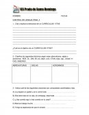 Examen de lengua 4º eso