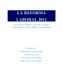 Las reformas laborales y la crisis económica. Consecuencias y efectos: última reforma laboral