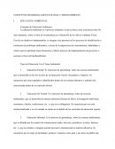 CONCEPTOS DESARROLLADOS ECOLOGIA Y MEDIOAMBIENTE