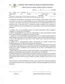 Acta de compromiso para padres de familia o representantes