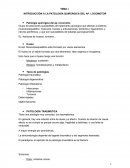 Patologia quirurgica INTRODUCCIÓN A LA PATOLOGÍA QUIRÚRGICA DEL AP. LOCOMOTOR