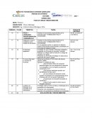 PLAN DE TAREAS TERCER BIMESTRE - ANÁLISIS DE SISTEMAS