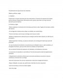 Santa culpa Procedimiento de requerimiento de materiales