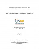 Fuentes de contaminación y sus impactos