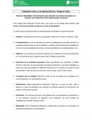 CONSIGNA PARA LA ELABORACIÓN DEL TRABAJO FINAL