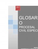 GLOSARIO DE PROCESAL