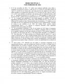 Examen Penal I G B 5 febrero 2016