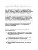 Beneficios de la Ergonomía en butacas de estudiantes