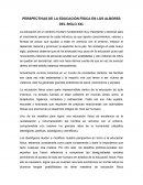 PERSPECTIVAS DE LA EDUCACION FISICA