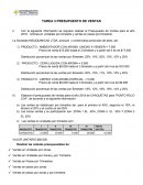 TAREA 3 PRESUPUESTO DE VENTAS