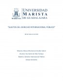 Sujetos del derecho internacional público
