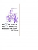 RESEÑA DE la Emoción y actitud crítica