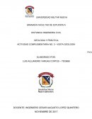 GEOLOGIA Y PRÁCTICA ACTIVIDAD COMPLEMENTARIA NO. 3 - VISITA GEOLOGÍA