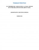 TRABAJO PRÁCTICO “EL EMPORIO DE CARLOS SLIM A LA BAJA: MENOS DE 25 MILMILLONES DE DÓLARES EN 2016”