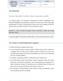 Describir el escribir. Cómo se aprende a escribir