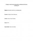 Atención del niño y el adolescente CONALEP