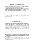 DERECHO CIVIL MEXICANO