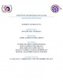 REPORTE DE ESTUDIO DEL TRABAJO