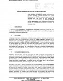 SEÑOR JUEZ ESPECIALIZADO EN LO PENAL DE TURNO