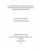 La auditoría forense a perspectiva que ofrece a la profesión contable para detectar fraudes en el manejo y presentación de informes financieros