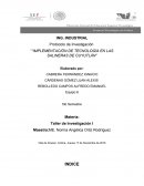 LA NUEVA IMPLEMENTACIÓN DE TECNOLOGÍA EN LAS SALINERAS DE CUYUTLÁN