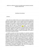 DISEÑO DE UN SISTEMA PARA INVENTARIO