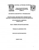 Aplicación de la estadística descriptiva en una sucursal de Sams Club