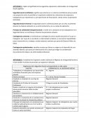 Explica el significado de las siguientes expresiones relacionadas con la Seguridad Social española.