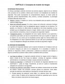 Como se dan los Conceptos evasión de riesgos