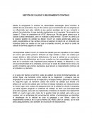 EJEMPLO DE LA GESTIÓN DE CALIDAD Y MEJORAMIENTO CONTINUO