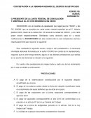 COMO SE DA AL CONTESTACIÓN DE DEMANDA LABORAL