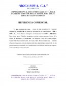 Refrencia comercial AVENIDA CIRCUNVALACION ENTRE CALLES 15 Y 17, LOCAL S/N, SECTOR MATICA DE ROSA, EL TOCUYO, MPIO. MORAN, EDO. LARA TELEF: 0253/6634311