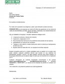 Carta de Presentacion de empresas