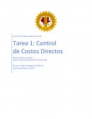 Un nuevo Control de costos directos