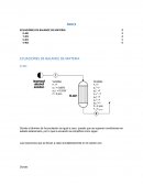 Balances ECUACIONES DE BALANCE DE MATERIA