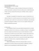 PLAN DE COMUNICACIONES ALCALDÍA MUNICIPAL DE EL BAGRE